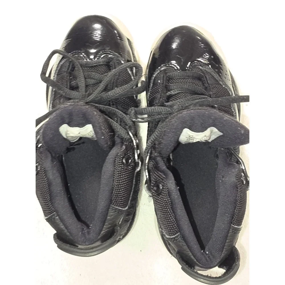Jordan 6 Rings Black White Boys' High Top Sneakers Size 12C